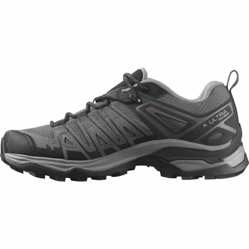 Chaussures de sport pour femme Salomon X Ultra Pioneer Montagne Gris foncé