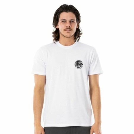 Kurzarm-T-Shirt Rip Curl Wettie Essential Weiß Herren