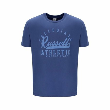 T shirt à manches courtes Russell Athletic Amt A30211 Bleu Homme