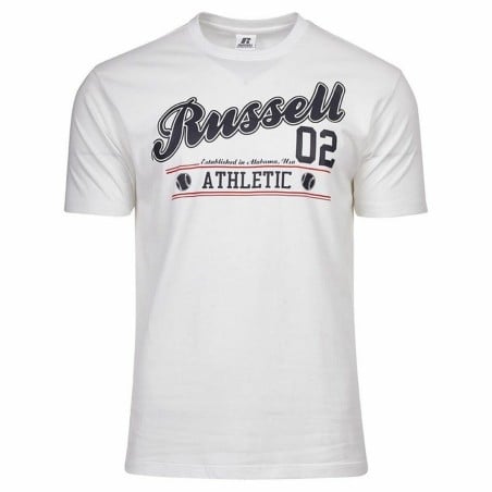 Kurzarm-T-Shirt Russell Athletic Amt A30311 Weiß Herren