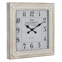 Horloge Murale Blanc Fer 60 x 60 x 6,5 cm