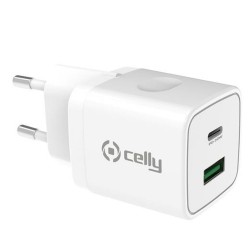 Wandladegerät 2-in-1 Celly Weiß 20 W