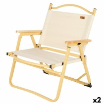 Camping Klappstuhl Aktive Sabana 47 x 62 x 42 cm (2 Stück)