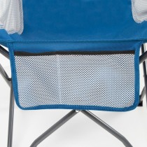 Chaise de camping pliante Aktive Bleu 48 x 86 x 50 cm (2 Unités)