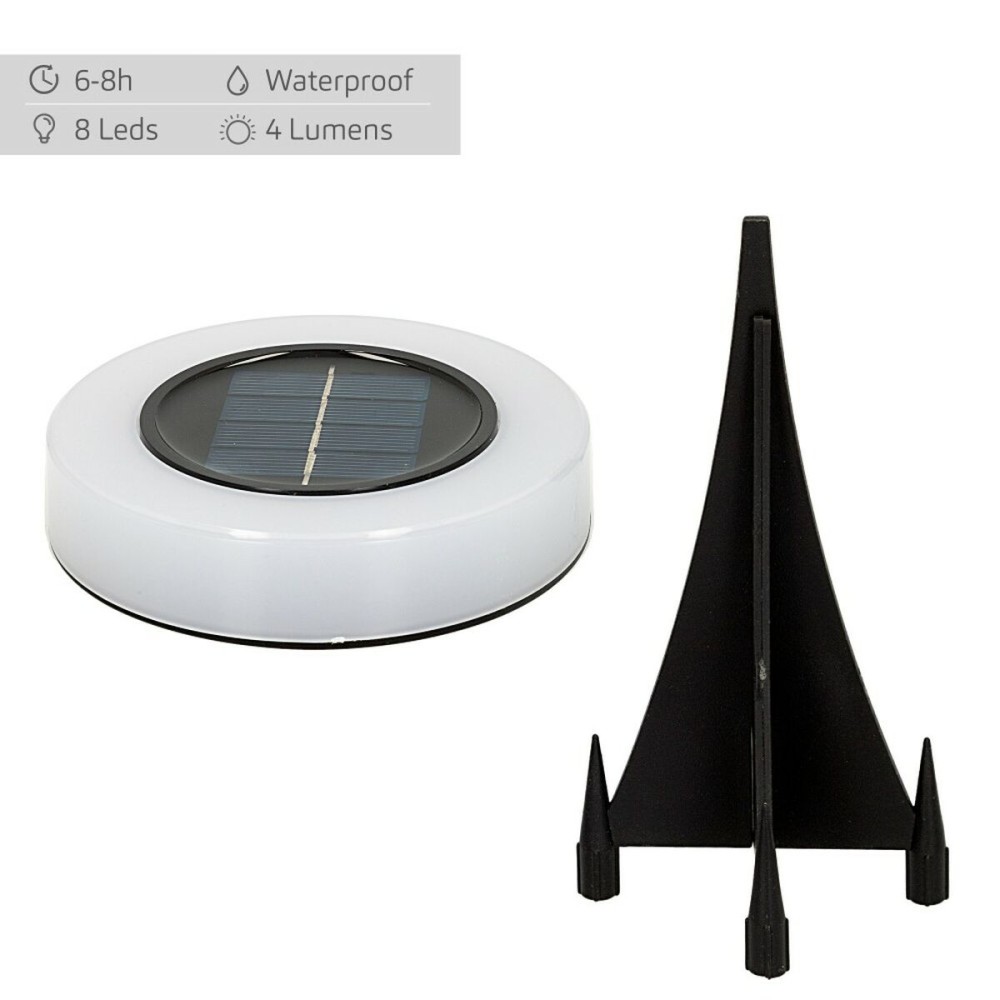 Set of solar garden lights Aktive 4 Pieces ABS 10,5 x 12,5 x 10,5 cm (6 Units)