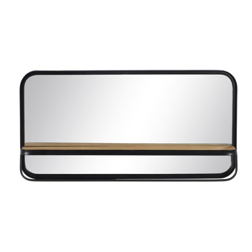 Wall mirror Black 80 x 14 x 40 cm