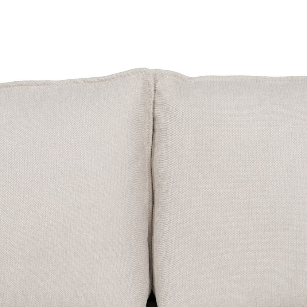 Canapé Beige Polyester Lin 210 x 93 x 95 cm