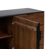 Buffet ABNER Marron Noir 160 x 40 x 75 cm