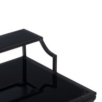 Nightstand Black Crystal Iron 45 x 35 x 65 cm