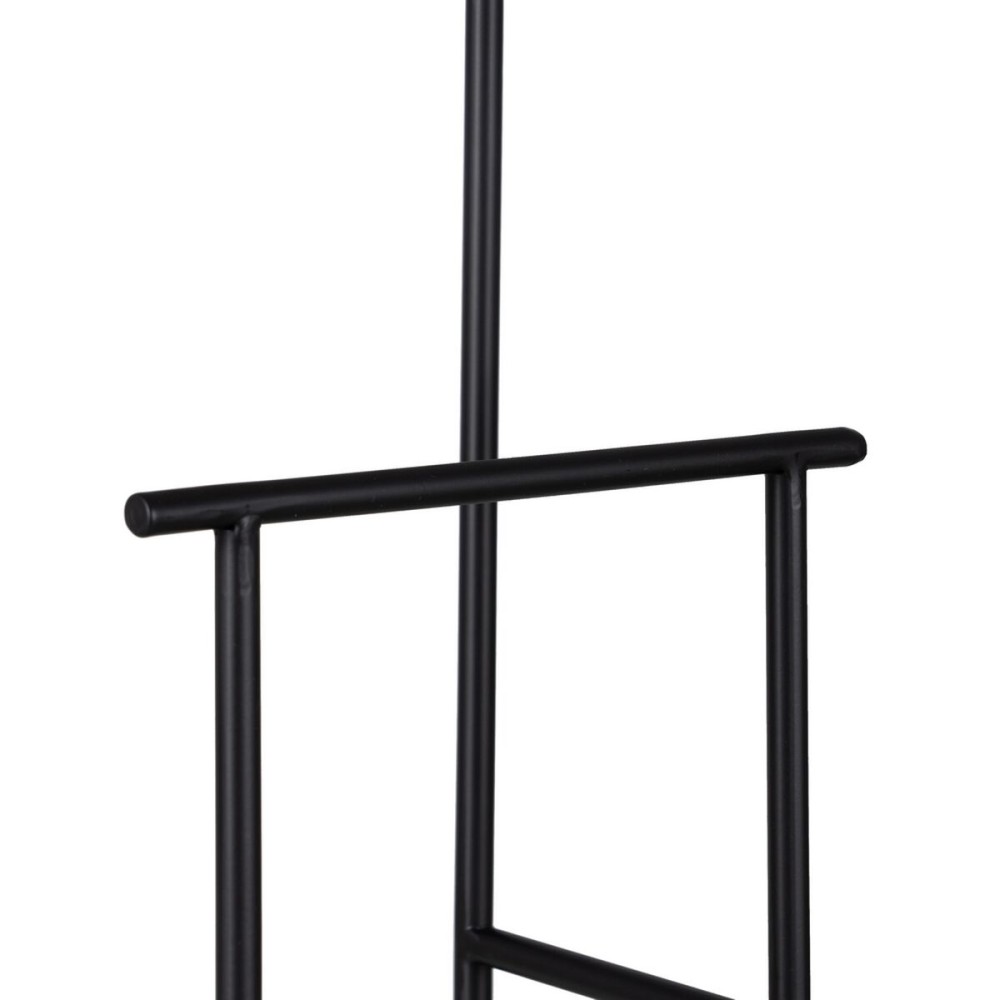 Free-Standing Towel Rack Black Iron 20,8 x 13 x 61,5 cm