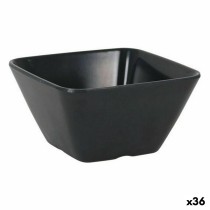 Snack Bowl La Mediterránea Melamin Anthracite 10 x 10 x 5 cm (36 Units)