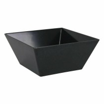 Bol pour Apéritifs La Mediterránea Mélamine Anthracite 18 x 18 x 8 cm (24 Unités)