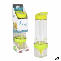 Bouteille Kitchen Tropic Jaune 7,5 x 24,5 cm Mélangeur (2 Unités)