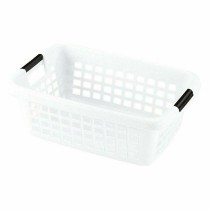 Panier à linge Avec des poignées Blanc 50 L (6 Unités)