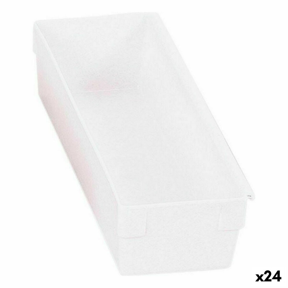 Boîte Multiusage Modulaire Blanc 22,5 x 8 x 5,3 cm (24 Unités)