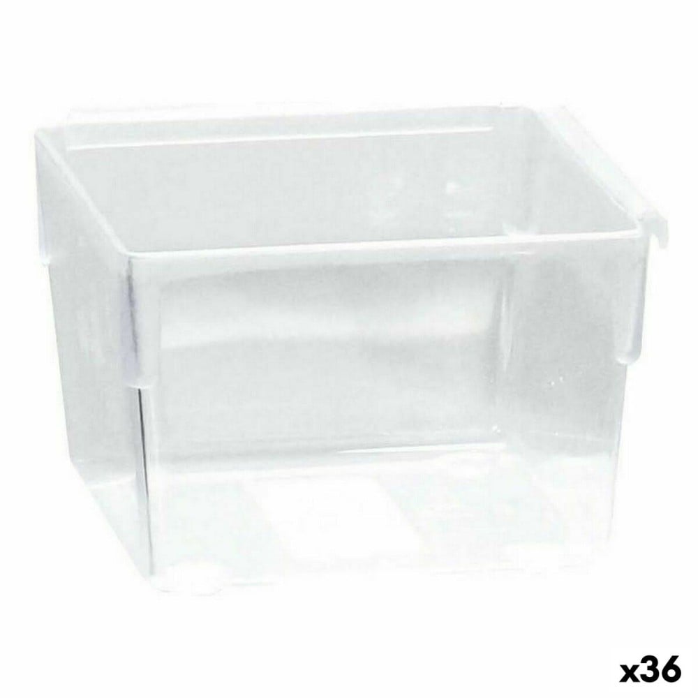 Boîte Multiusage Modulaire Transparent 8 x 8 x 5,3 cm (36 Unités)