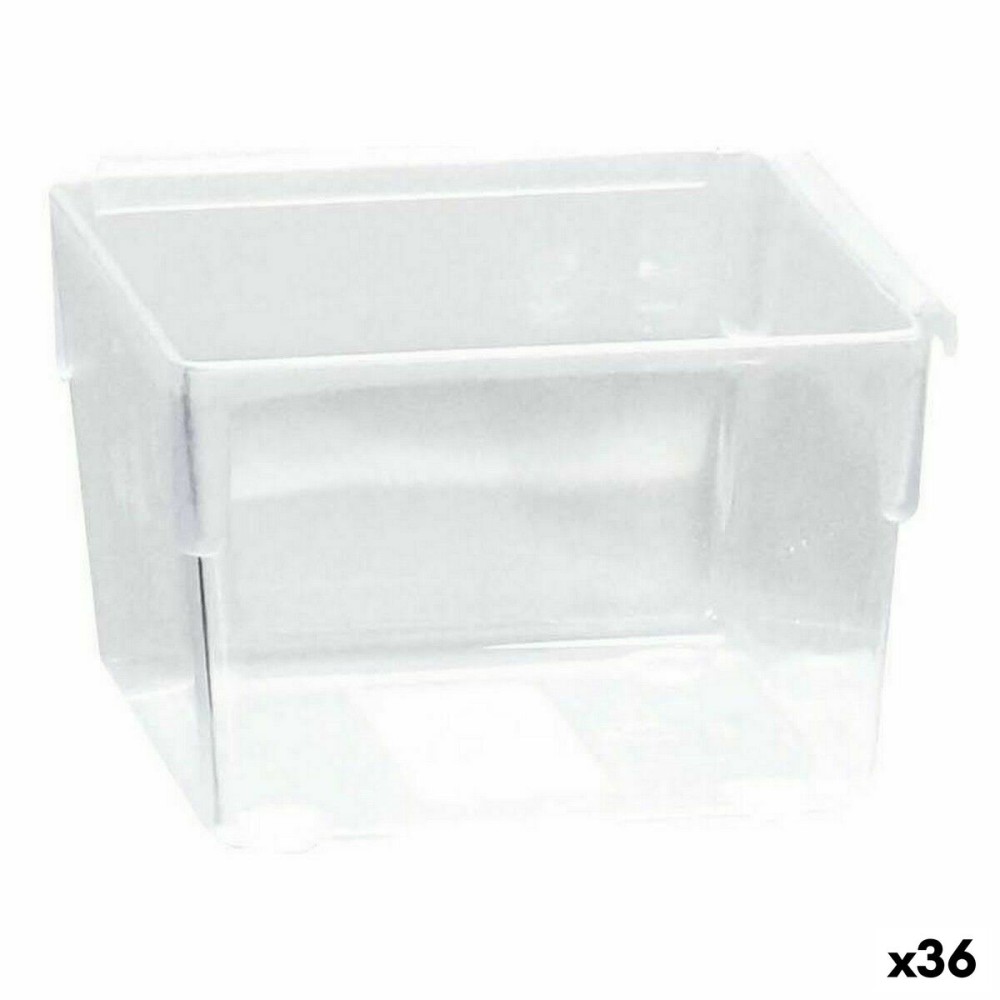 Mehrzweckbox Modular Durchsichtig 8 x 8 x 5,3 cm (36 Stück)