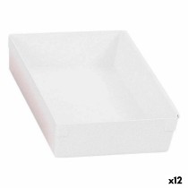 Mehrzweckbox Modular Weiß 22,5 x 15,5 x 5,3 cm (12 Stück)