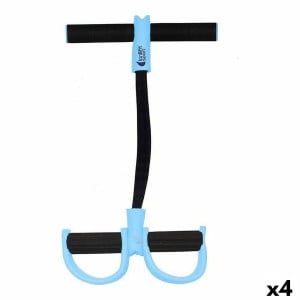 Bandes de résistance élastiques LongFit Sport   À Pédale (4 Unités)