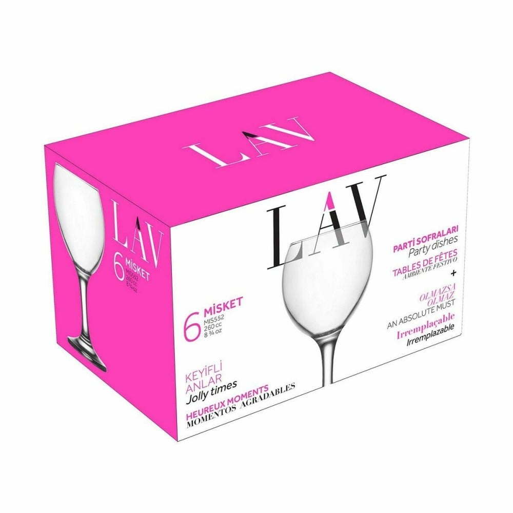 Set de Verres Inde Misket 260 ml (4 Unités)