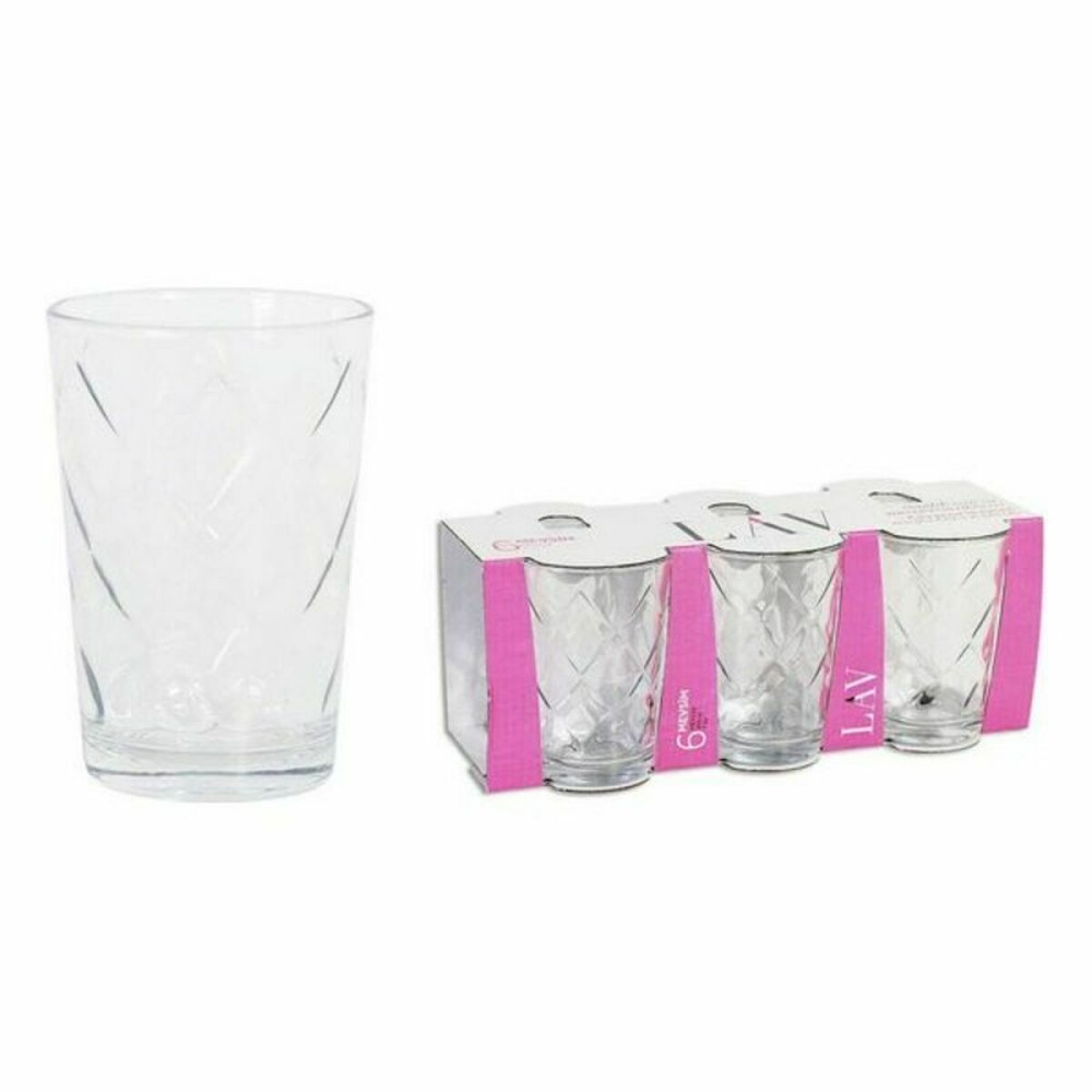 Set de Verres LAV LV-MEV220E 6 Pièces (8 Unités) (205 ml)