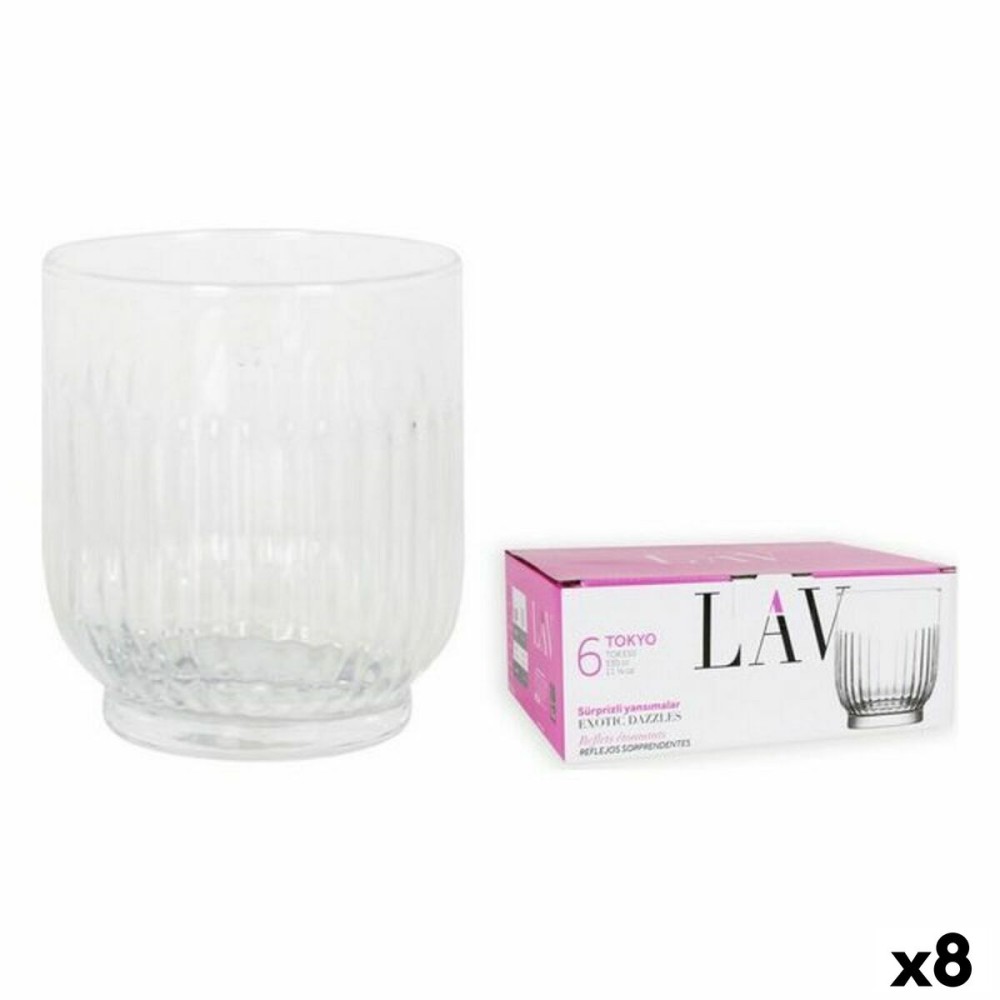 Set de Verres LAV 144877 6 Pièces (8 Unités) (330 ml)