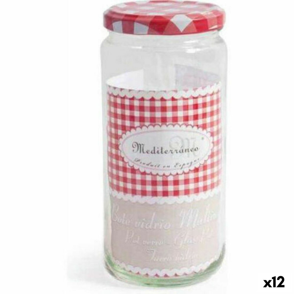 Glasbehälter La Mediterránea Norma Mehrzweck 720 ml Glas (12 Stück)