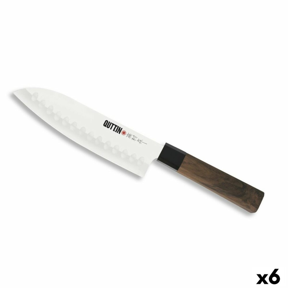 Küchenmesser Quttin Santoku Takamura 17 cm (6 Stück)