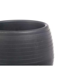 Set of pots Ibergarden ES0301102S3 Anthracite Plastic 12 x 12 x 11 cm (6 Units)