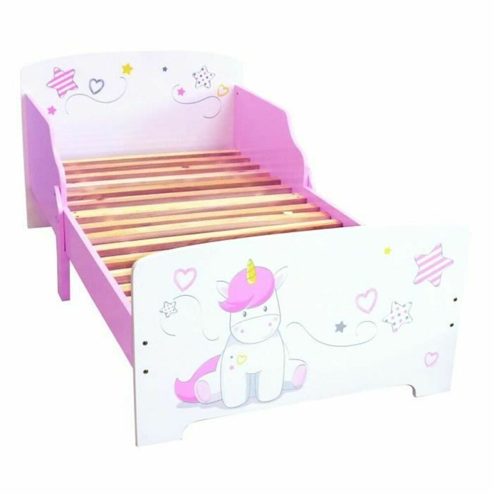 Bed Fun House Unicorn MDF Wood 144 x 77 x 59 cm