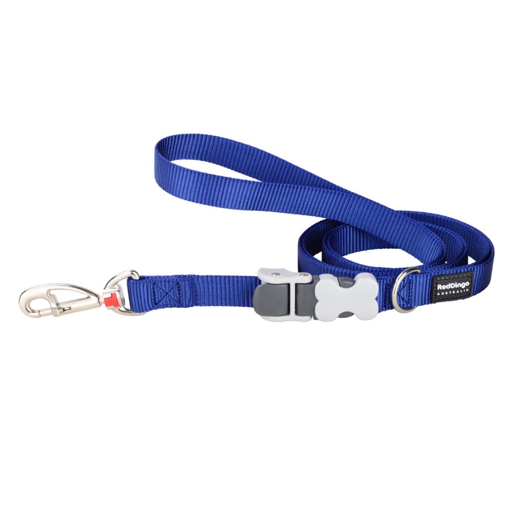 Dog Lead Red Dingo Blue