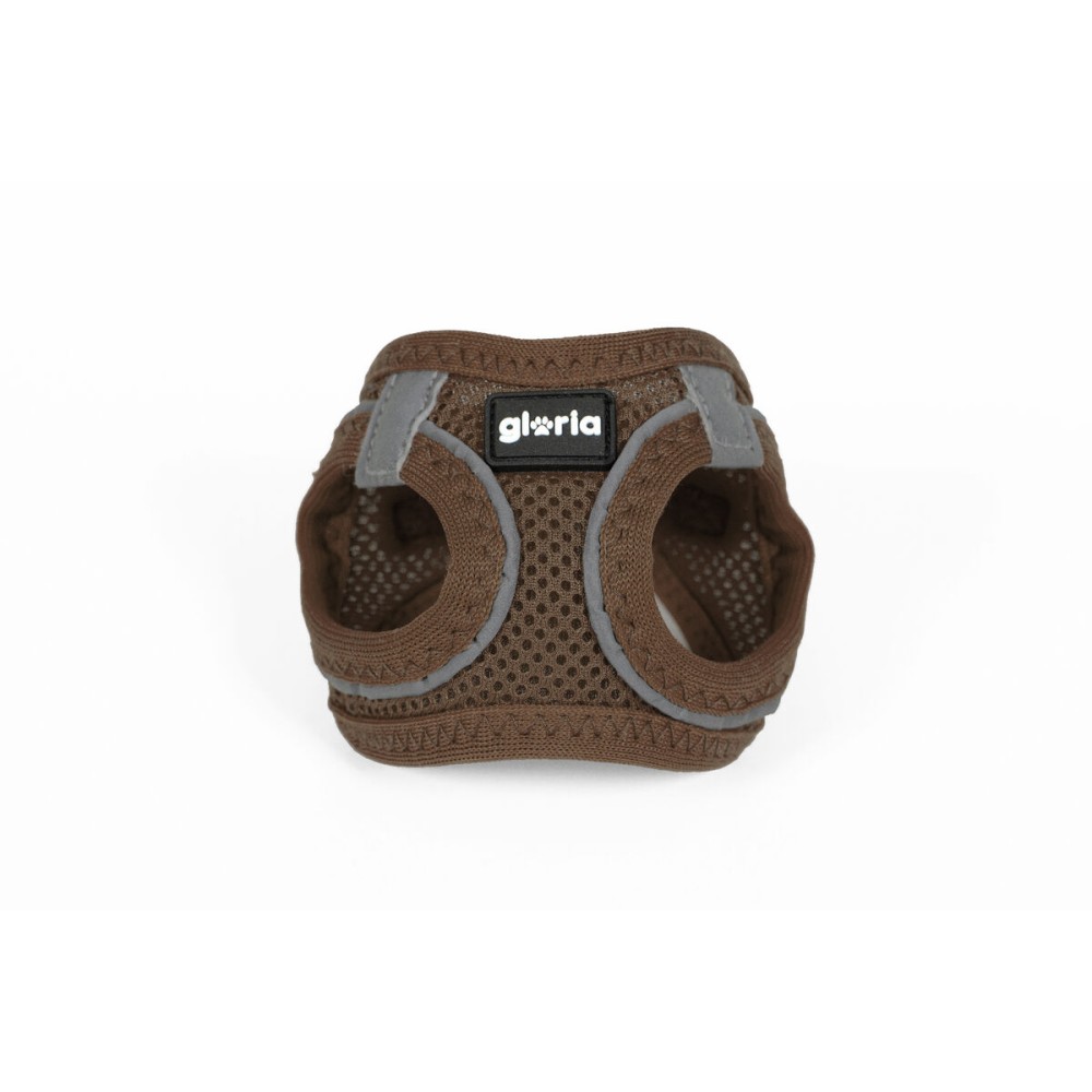 Harnais pour Chien Gloria 45-47 cm Marron L 32,8-35,4 cm