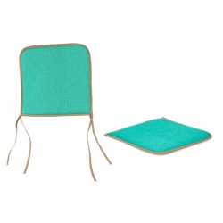 Coussin de chaise 38 x 2,5 x 38 cm (4 Unités)