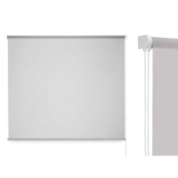 Store à enrouleur 150 x 180 cm Gris Tissu Plastique (6 Unités)