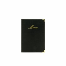 Porte-menus Securit Classic 25 x 18 cm Noir