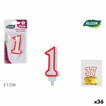 Kerzen-Set Algon Rot (36 Stück)