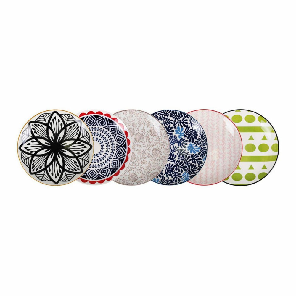 Serving Platter La Mediterránea Hanae Japanese Circular 20 x 20 x 2,5 cm (18 Units)