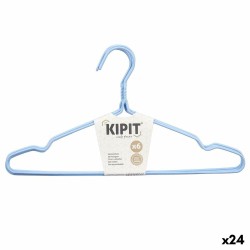 Jeu de porte-manteaux Kipit 29100193 Métal Silicone 40 x 21 x 0,5 cm (24 Unités)