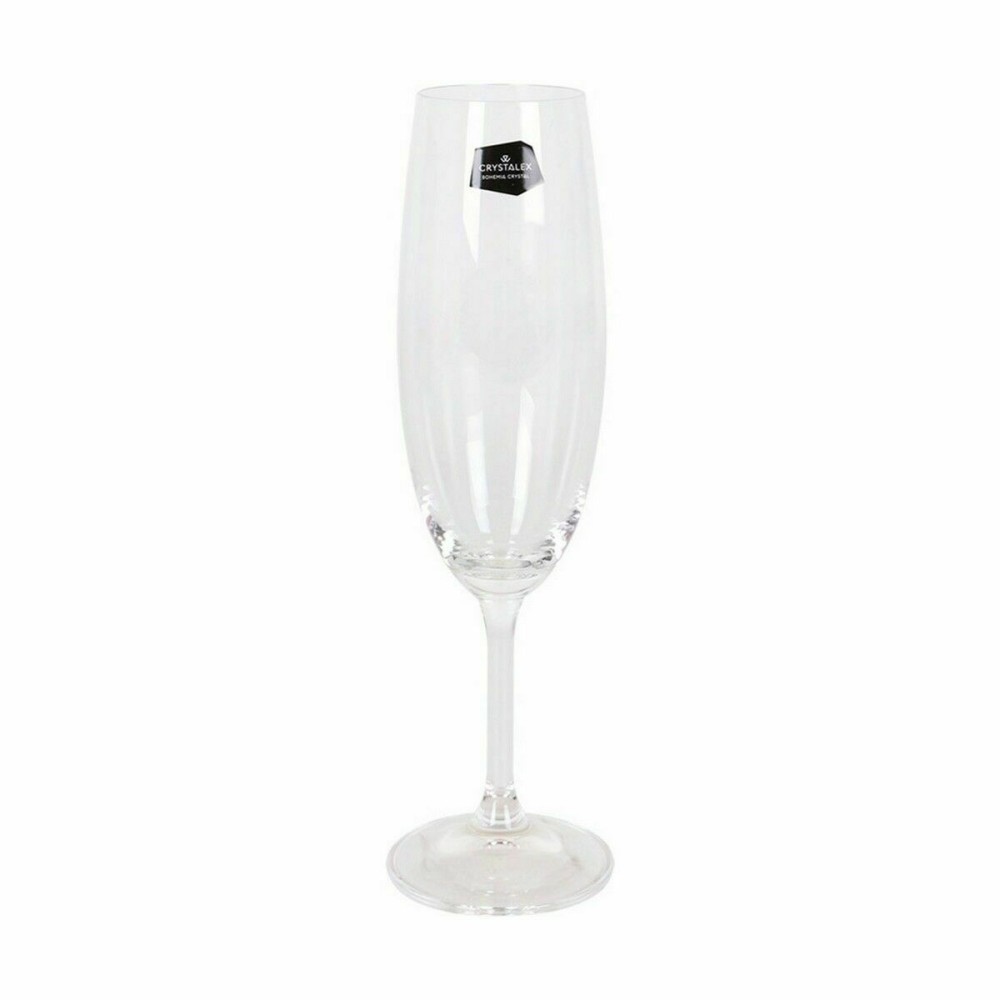 Coupe de champagne Crystalex Lara Verre 220 ml Champagne 6 Pièces (6 Unités) (4 Unités)
