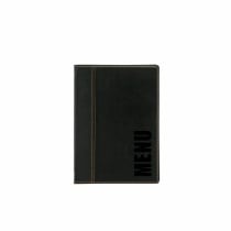 Porte-menus Securit Trendy 25,3 x 17,7 x 0,8 cm Noir