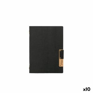 Menu holders Securit Water resistant 24,9 x 17,5 cm Black