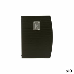 Menu holders Securit Rio 34 x 25,5 x 1,8 cm Black