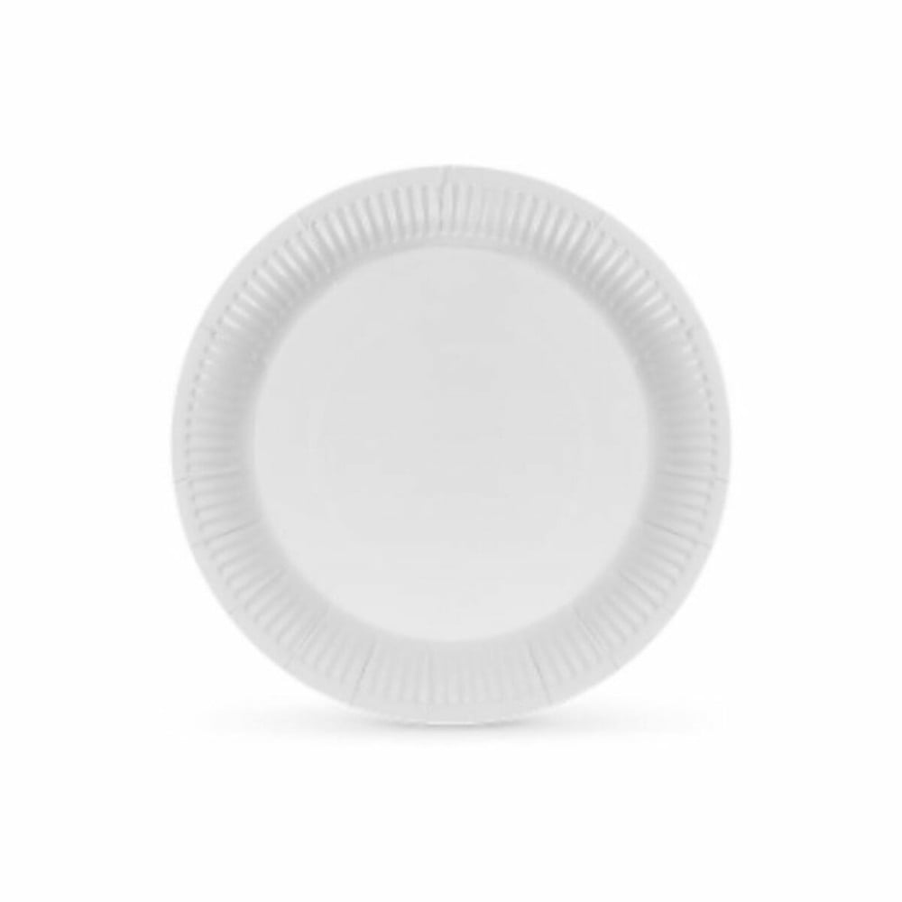 Plate set Algon Cardboard Disposable White (36 Units)