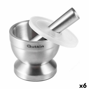 Küchenmörser Quttin Edelstahl Stahl 9,8 x 8,2 cm Antirutsch (6 Stück)
