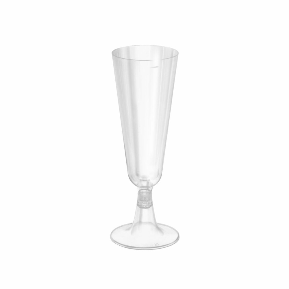 Verres à champagne réutilisables Algon Transparent 24 Unités 150 ml (4 Pièces)