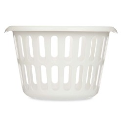 Basket Kipit 8066-W White polypropylene 27 L 40 x 25 x 40 cm (18 Units)