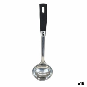 Ladle Quttin Foodie Stainless steel 9 x 30,5 x 6,5 cm (18 Units)