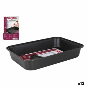 Moule Quttin 52287 Acier de carbone Rectangulaire 34 x 24 cm (12 Unités)