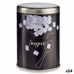 Sugar Bowl Kinvara W7067-1 Black Metal 1 L 10,5 x 15 x 10,5 cm Sugar (24 Units)