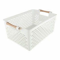 Panier Multi-usages Confortime Bois 37 x 23 x 15 cm (18 Unités)